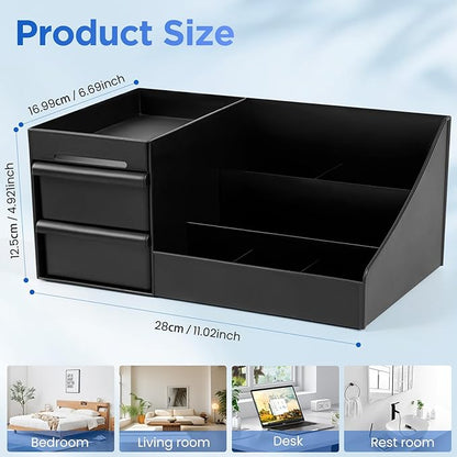 EXIN DECHEN Cologne Organizer for Men,Cologne Stand,Bathroom Organizer,Organizador de Perfumes,Dresser Organizer Countertop,Mens Bedroom Essentials,Room Decor for Men,Gifts for Mens