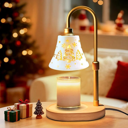 Banbanda Candle Warmer Lamp with Timer ：Mothers Day Gifts, Christmas Decorations Indoor, Birthday Gifts for Women Mom, Warming Gifts for Office, Dorm, Apartment & New Home Decor