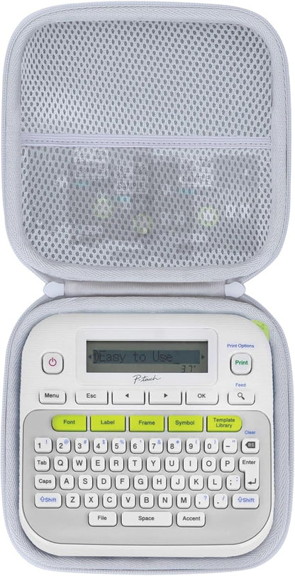 Lebakort Storage Case Compatible with Brother P-Touch PTD220 / PTD210 Home Office Everyday Easy-to-Use Label Maker