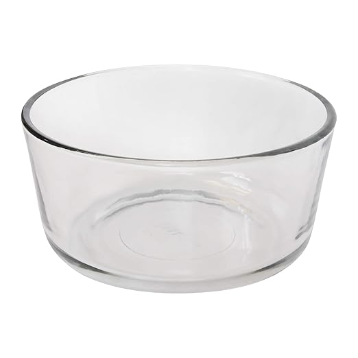 Pyrex (2 7201 Glass Bowls & (2) 7201-PC Cadet Blue Lids Made in the USA
