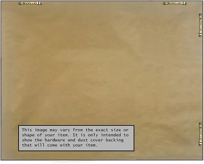 Amanti Art White Cork Board for Wall, 22x30 Vision Board with Brown Wood Frame, Medium Corkboard Office Decor for Home Organization, Rustic Farmhouse Corkboard Pinboard to display items for home