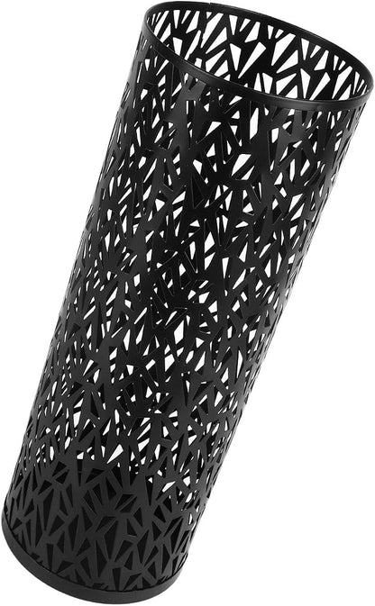 Semme Round Metal Umbrella Holder, and Watertight, Modern Design, Stable for Entryway, Office, Home Use (M)