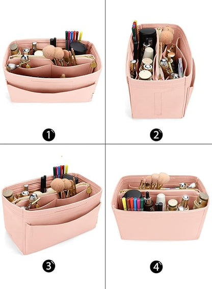 LEXSION Felt Insert Bag Organizer Bag In Bag For Handbag Purse Organizer Fits Speedy Neverful
