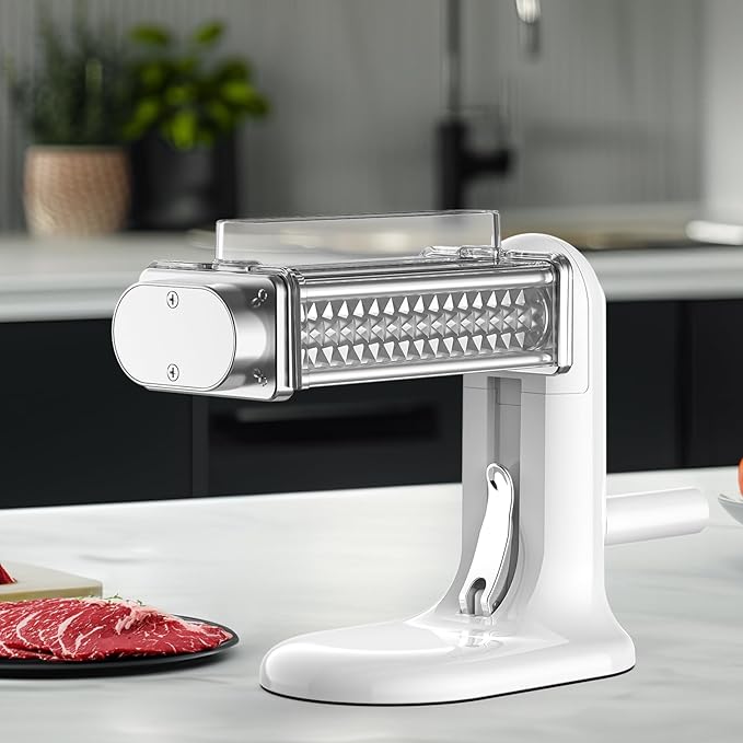 Cofun Manual Meat Tenderizer Tool, Meat Tenderizer Machine with Stainless Steel Gear, Steak Flatten Cuber Rolling Meat Poultry Tenderizer, Meat Tenderizer Kitchen Tool