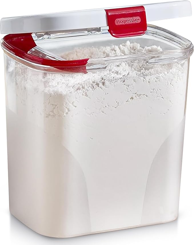 PrepSolutions Flour Keeper – Airtight Storage Container for Flour, Sugar & Dry Goods, 5 lb Capacity, BPA-Free, Easy Pour Design