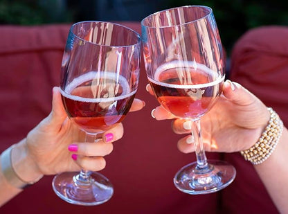 Revel 13 oz. Wine Unbreakable Polycarbonate Glass Set Of 2 - Elegant, Durable, and Shatterproof Drinkware…