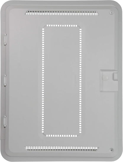 Legrand - OnQ 20 Inch Media Enclosure, Wifi Electrical Box, Cable Management Box for Distribution of Networking Service, Recessed Media Box Lets Signal Through, White, ENP2050-NA