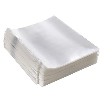 Amazon Basics Sheet Protectors for 3 Ring Binder, Non-Glare, Top Loading, Letter Size 8.5 x 11 in, Document Organizer, Pre-Punched Holes, Clear, 500-Pack