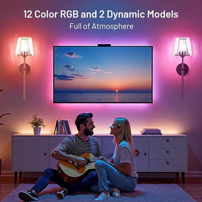 Crystal Battery Operated Wall Sconces Set of 2, Brown and Gold Rechargeable Wireless Wall Lights with Crystal Lampshade, 12 RGB and 3CCT Dimmable Wall Lamps with Remote for Bedroom Living Room Hallway