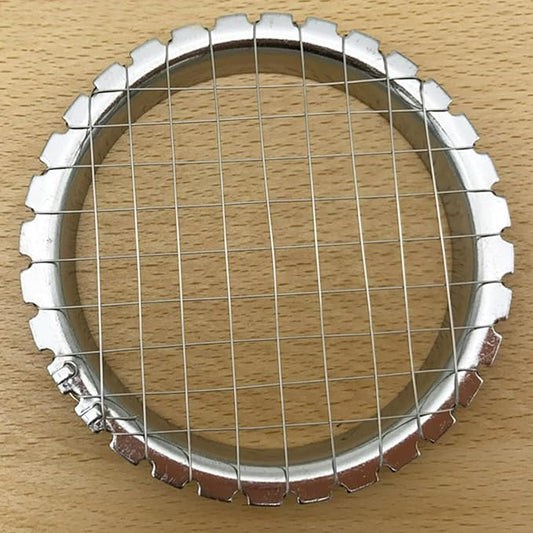 Stainless Steel Egg Chopper, Multifunctional Mold Egg Slicer Fruit Salads Cutter Potato Cutter Eggs Choper Hard Boiled Tomato Cutters Potato Cutters