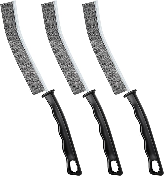 Crevice Cleaning Brush，Hard-Bristled Grout Brush，2026 New Multifunctional Gap Cleaning Brush Tool，Dead Corners Brushes for Bathroom Kitchen Tiles Window Door Slots，3pcs