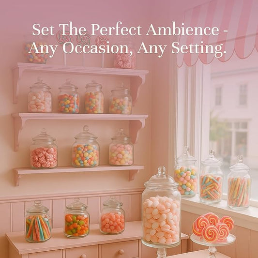 P&J Trading Fragrance Oil Slime Set | Bubble Gum, Cotton Candy, Cupcake, Strawberry Lemonade, Cola, Marshmallow Candle Scents for Candle Making, Freshie Scents, Soap Making, Diffuser Oil Scents