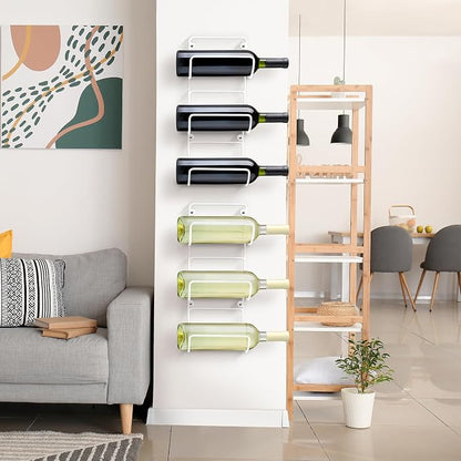 Sorbus Towel Holder for Bathroom Wall - 12 Level Wall Mounted Towel Rack Shelves for Rolled Bath Towels, Washcloths, Linen - Hanging Towel Racks for Bathroom, Spa, Salon, Towel Storage Organizer