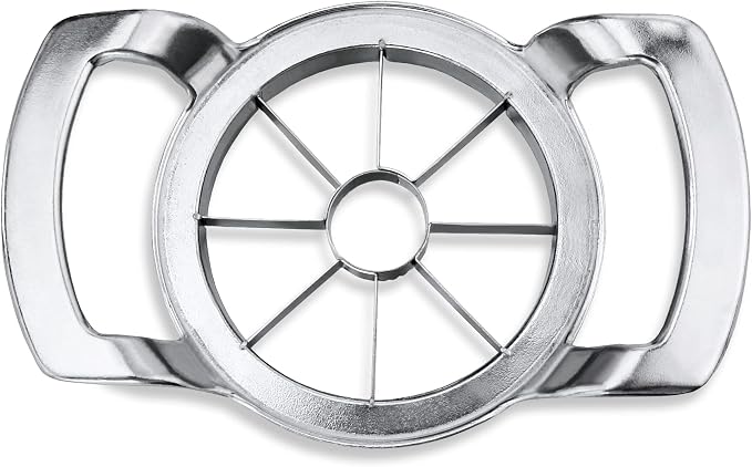 New Star Foodservice Heavy Duty Commercial Apple Corer and Divider, Silver, Powder Coating