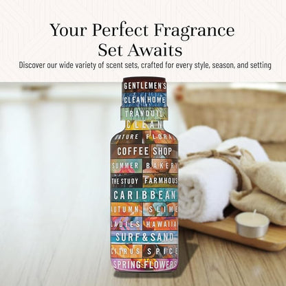P&J Trading Fragrance Oil Tranquil Set | Vanilla, Cucumber Melon, Lavender, Amber, Bamboo, and Ocean Breeze Candle Scents for Candle Making, Freshie Scents, Soap Making Supplies, Diffuser Oil Scents