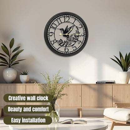 VPDTVK Big Wall Clock - Wall Clocks for Living Room Decor, Quiet and No Ticking Suitable for Wall Decor, Living Room Decoration, Kitchen Decoration
