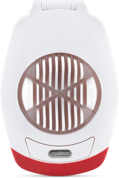 ZYLISS Egg Slicer - Non Slip, Egg Cutter and Wedger with Built in Shell Piercer