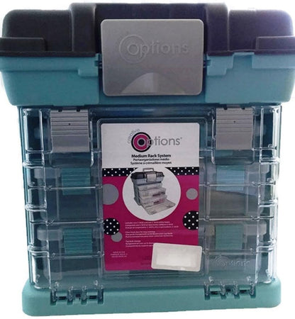 Creative Options 1363-83 Grab N' Go Rack System, Soft Blue,Medium