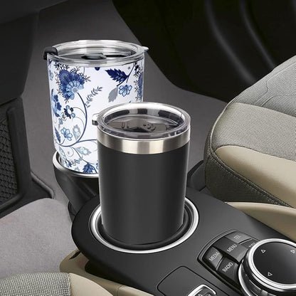 SYACOT 30oz Tumbler Double Wall Stainless Steel Vacuum Insulated Travel Mug with Splash-Proof Lid Metal Straw and Brush (Mixed Color-30oz)
