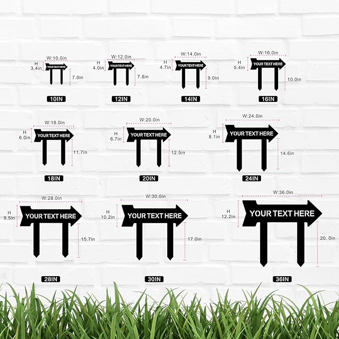 Peronalizable Arrow Metal House Number Sign Mid Century Modern Metal Address Plaque Custom Simple Style Address Numbers Customized Home Outdoor Decor Housewarming Gifts