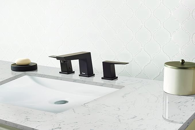 MSI Carrara Sky Vanity Top with Under Mount Rectangle Single Bowl Ceramic Sink, Engineered Marble Stone, 4" CC Faucet Holes, 61"X22"