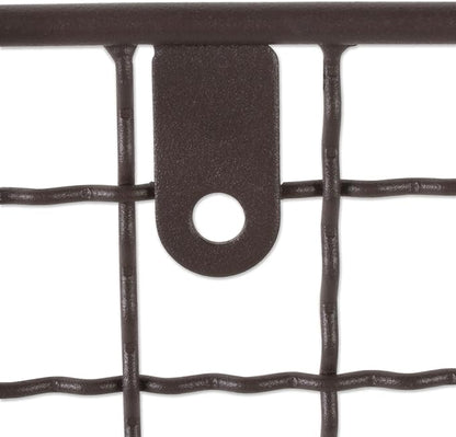 DII Rustic Farmhouse Bathroom Décor, Metal Storage, Large Towel Bar, Rustic