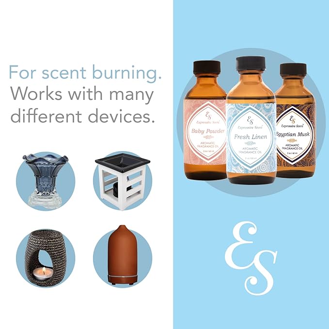 Expressive Scent 1 Pack Cherry Almond 2oz Scented Home Fragrance Essential Oil