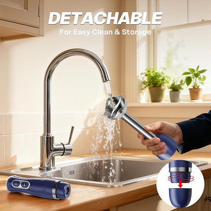 Turelar Immersion Blender Handheld, Corded Electric Blenders Portable Stick Mixer with 2 Mixing Speed and Stainless Steel Blades Emulsifier for Effortless Blending Soup, Smoothies, Puree or Baby Food