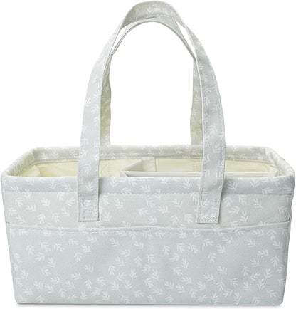 Mr. Pen- Baby Diaper Caddy Organizer, Patterned Gray, Nursery Storage Bin and Car Organizer for Diapers and Baby Wipes
