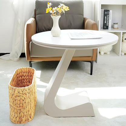 Large Toilet Paper Storage Basket, Wicker Toilet Paper Holder Basket for Bathroom, Natural Water Hyacinth Narrow Basket, Slim Toilet Paper Basket for 6 Mega Rolls, Magazines & Towels