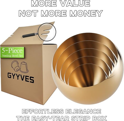 Large Capacity Coffee Pod Holder – Stainless Steel Pod Organizer and Holder | Stylish Coffee Bar Accessories & Countertop Storage (Gold, 5 Pack)