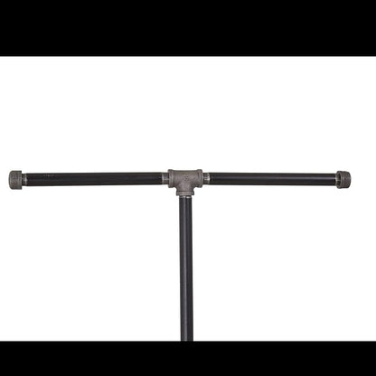 Industrial Pipe and Wood Clothes Rack 2-Way, Garment Rack, Clothing Rack, Closet Organizer, Clothing Storage and Display, Wood Shelving