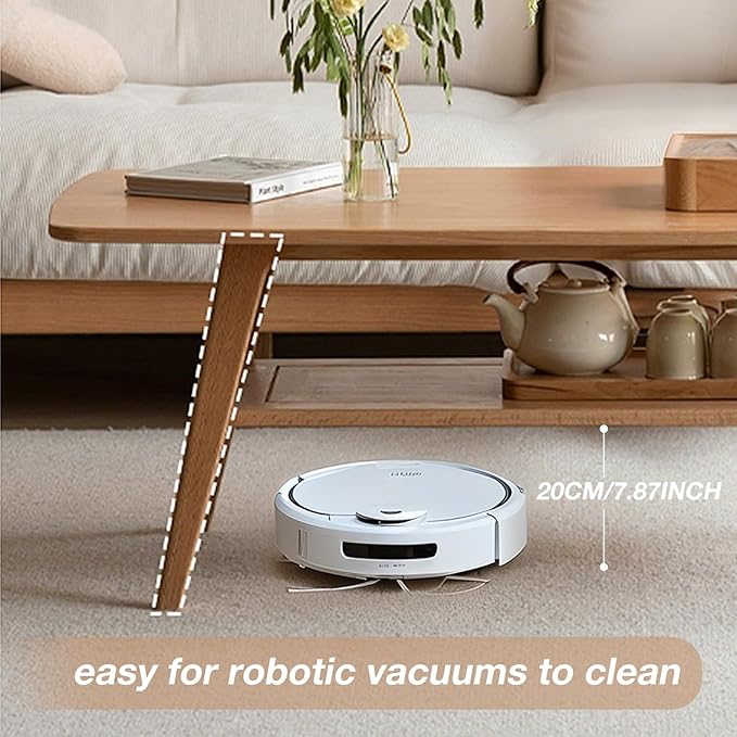 Solid Wood Coffee Table - Modern Wooden Center Coffee Table with Storage Shelf for Living Room,Apartment and Office