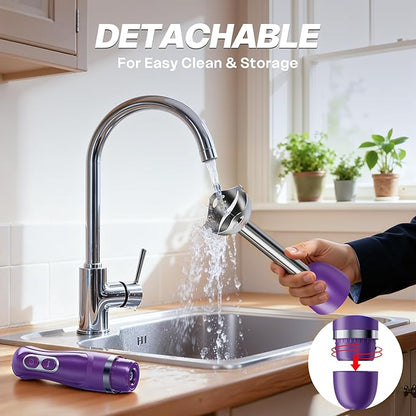 Turelar Immersion Blender Handheld, Corded Electric Blenders Portable Stick Mixer with 2 Mixing Speed and Stainless Steel Blades Emulsifier for Effortless Blending Soup, Smoothies, Puree or Baby Food
