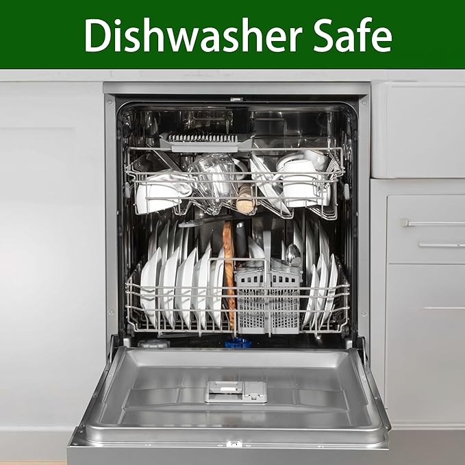 Loyareal Silverware Organizer 2 Pieces Utenisl Organizer Holder Kitchen Drawer Organizer Plastic Silverware Tray for Drawer Flatware Organizer 5 Compartment White