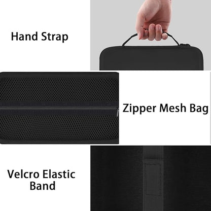 Label Printer Case Compatible with Brother P-Touch Cube Plus PT-P710BT Bluetooth Label Maker(Black Case)