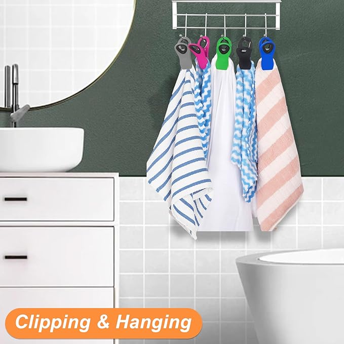 Jetmore 12 Pack Chip Clips, Bag Clips, Office Paper Clamps, Binder Clips, Food Clip Heavy Duty, Magnetic Clip for Food Storage, Snack, Fridge, Kitchen