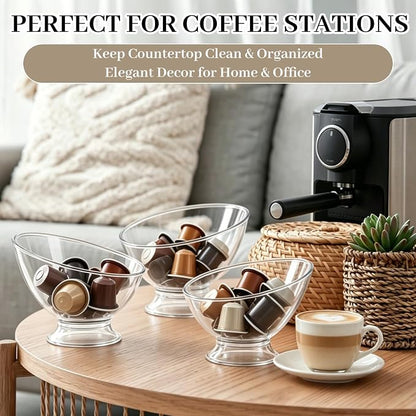 Coffee Pod Holder, Plastic Coffee Capsule Organizer