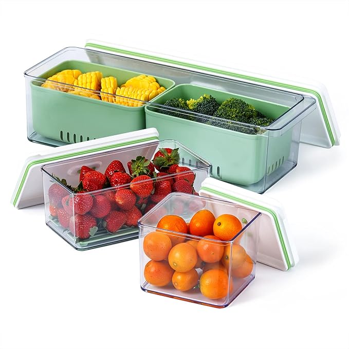 Lille Home Produce Saver Bins - Thumbnail 3