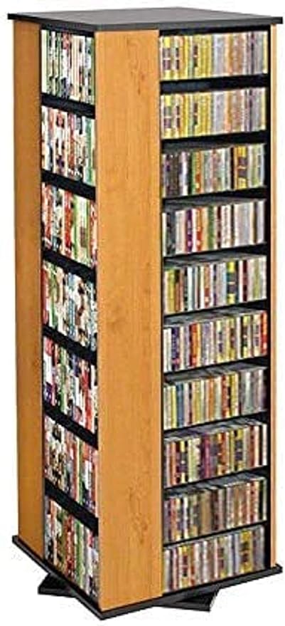 Venture Horizon Revolving Media Tower 1000 - Oak/Black