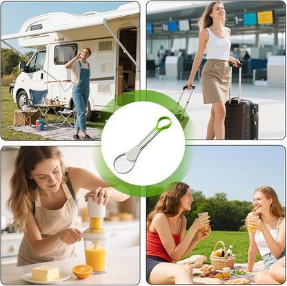 Avocado Slicer Tool,Avocado Cutter Tool,Avocado Knife,Avocado Peeler,Avocado Saver Well Made 2-In-1 Stainless Efficient Kitchen Tool Dishwasher Safe For Hassle-Free Avocado Prep Sandwiches, Salads