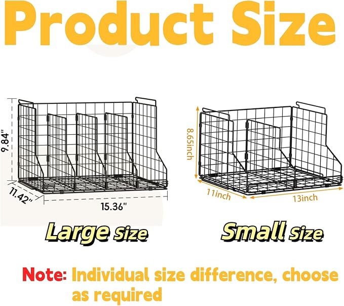 Sonyabecca Purse Organizer for Closet,2-Pack Adjustable&Stackable Purse Storage Organizer Dividers for Open Cabinets,Wire Storage Baskets for Purses/Handbags/Clutches-Black