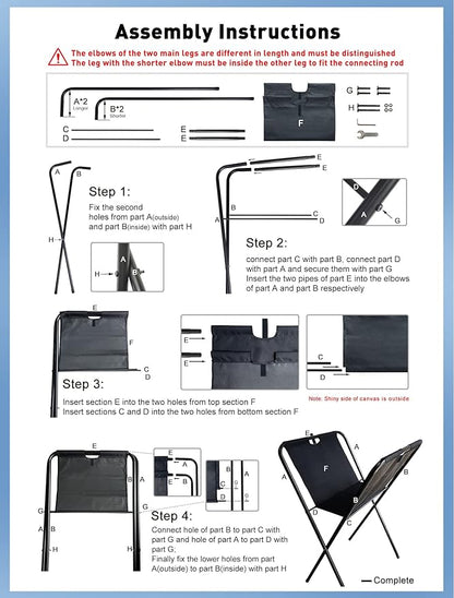Falling in Art Canvas Print Rack, Display Rack for Posters, Holds Artwork, Prints, Panels, Canvas Art for Shows & Storage