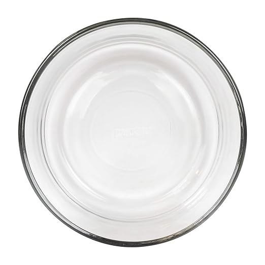 Pyrex (2 7201 Glass Bowls & (2) 7201-PC Cadet Blue Lids Made in the USA