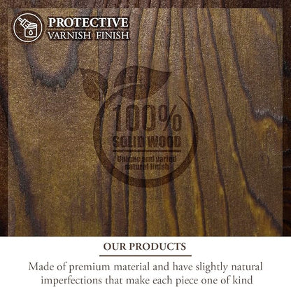 MyGift Couch Caddy Rustic Burnt Solid Wood and Premium Clear Acrylic TV Snack Tray with 2 Stainless Steel Snack Bowls, Dual Cutout Anti-Spill Drink Holders, Remote Control and Cell Phone Slots