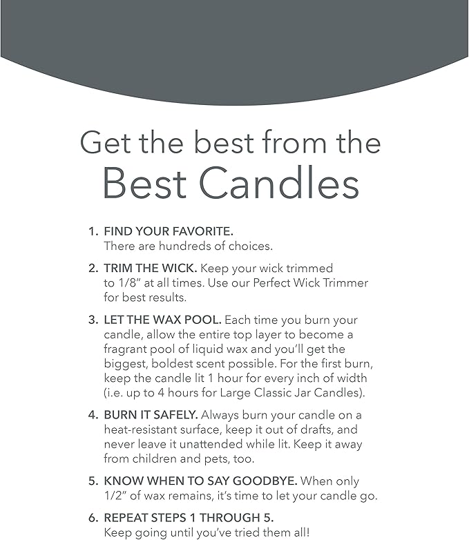 Yankee Candle Vineyard Scented, Classic 22oz Large Jar Single Wick Candle, Over 110 Hours of Burn Time
