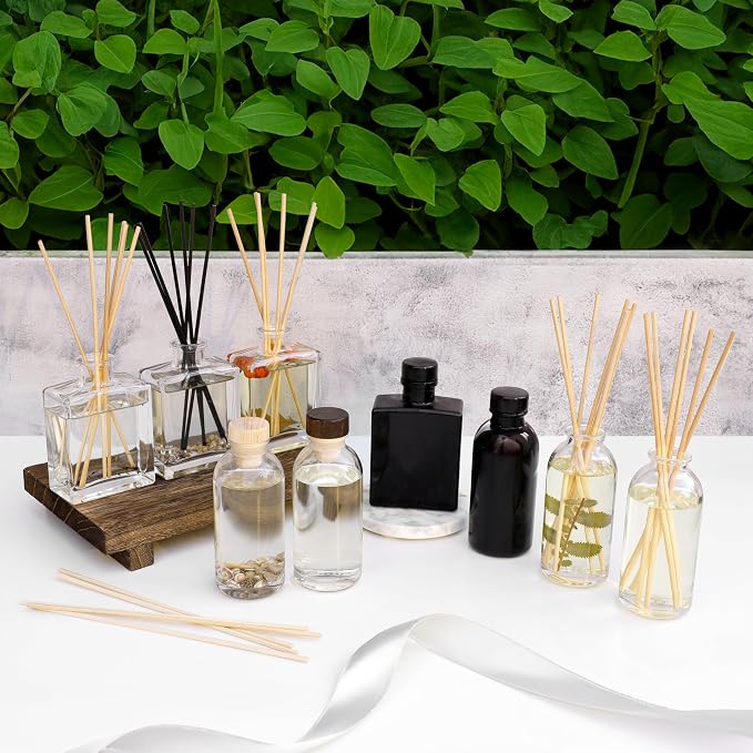 Urban Naturals Vanilla Bean Scented Oil Reed Diffuser Gift Set | Vanilla Cream, Amber & Sweet Tonka Bean | Made in the USA