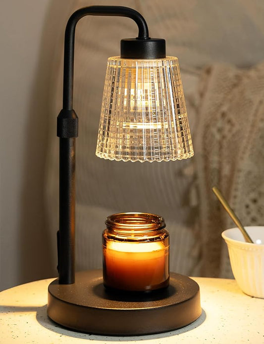 GODONLIF Candle Warmer Lamp with Cycle Timer, Birthday Gifts for Women Mom Her, House Warming Gifts New Home Room Decor, Wax Melt Warmer for Jar Candles with 2 Bulbs
