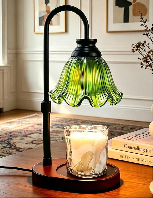 Candle Warmer Lamp with Timer, Christmas Decorations Indoor, Birthday Gifts for Women Mom, Warming Gifts for Office, Dorm, Apartment & New Home Decor