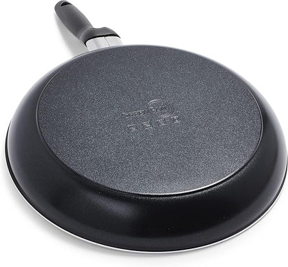 GreenPan Rio 8" and 10" Frying Pan Skillet Set, PFAS-Free, Healthy Ceramic Nonstick Cookware, Stay-Cool Bakelite Handles, Dishwasher Safe, Easy Clean, Durable Performance, Black